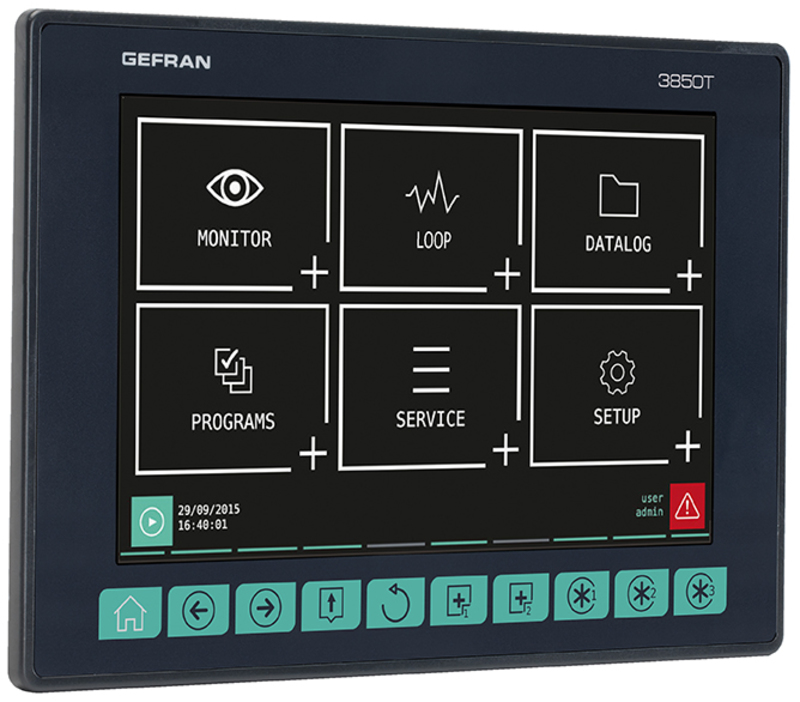 GEFRAN控制器-可編程單元3850T系列 PID controllers for motorized valves 