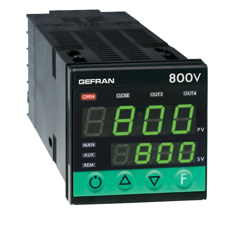 GFRAN控制器-可編程單元 PID controllers for motorized valves 800V Controller for motorized valves, 1/16 DIN