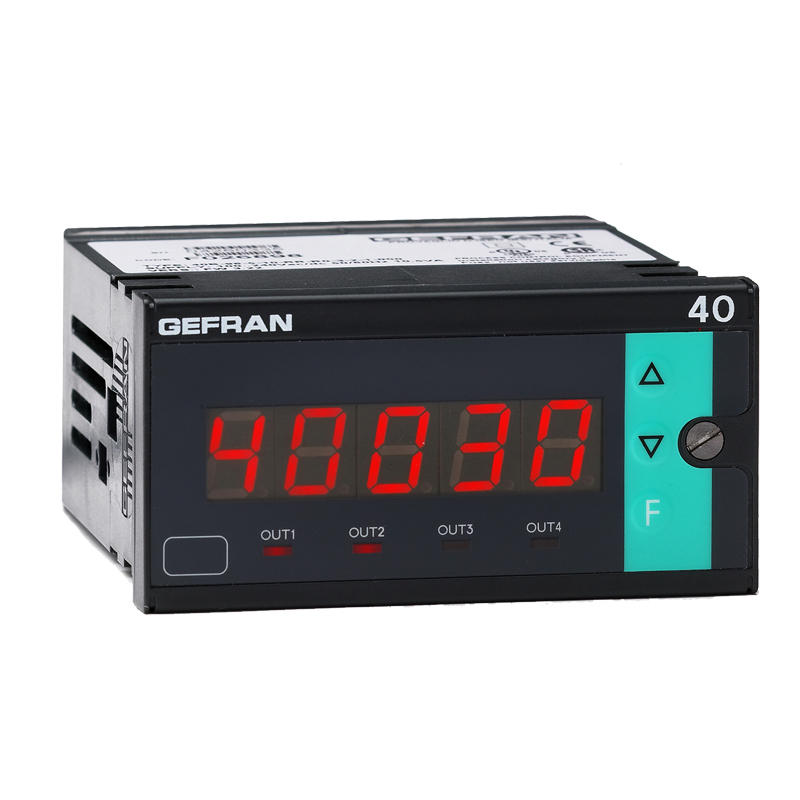 GEFRAN指示器和報警單元 Pressure, force and position inputs 40B96 Indicator/Alarm Unit for force, pressure and position inputs