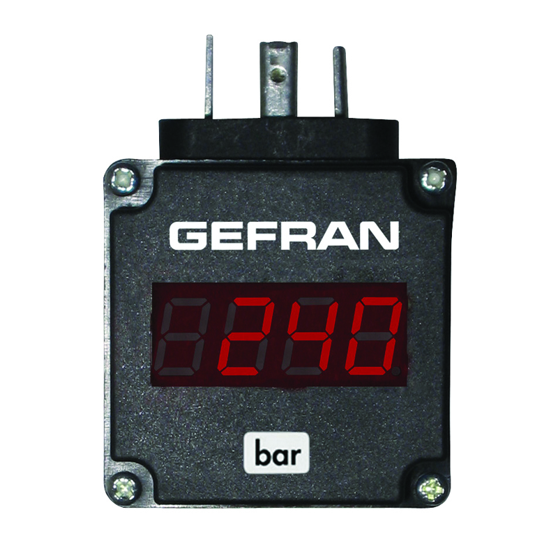 GEFRAN壓力顯示器TDP-1001 Local Plug-in Alarms limit display